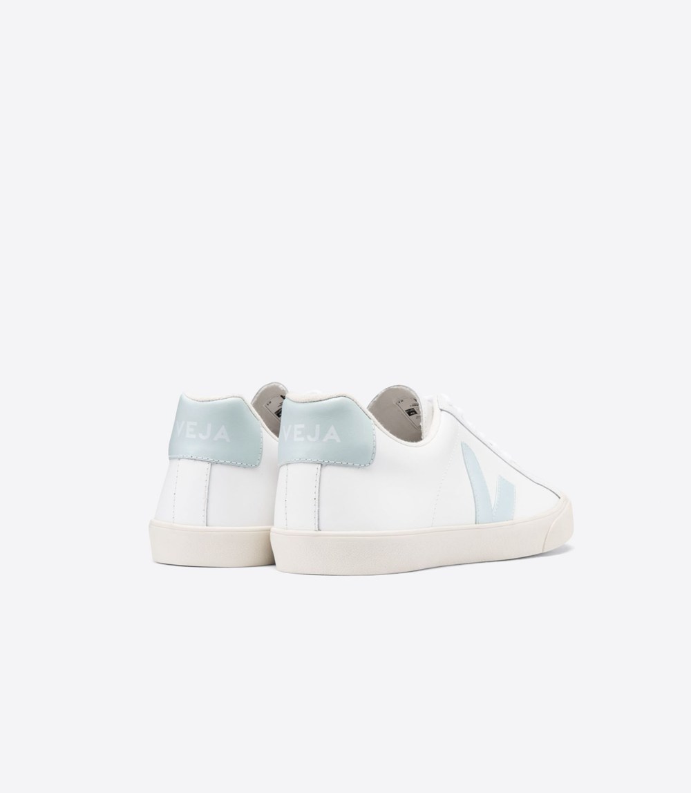 Veja Sneakers Womens - Esplar Leather - White - 1695BVFSX